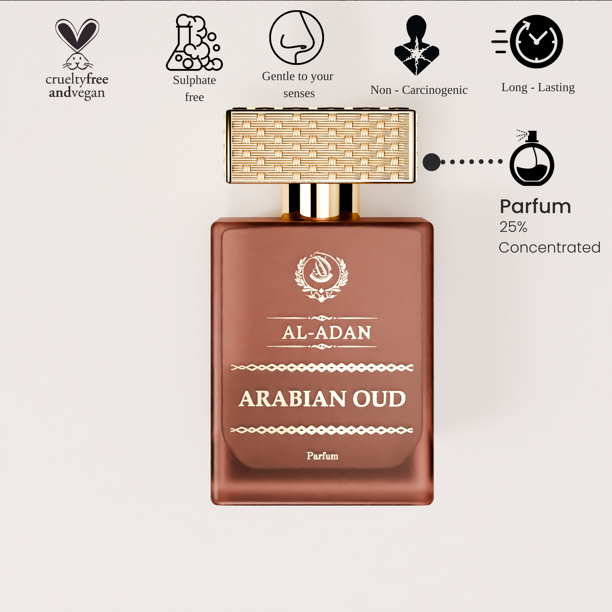 Arabian Oud Perfume for Men Luxury Gift for Him 50 ml – AL