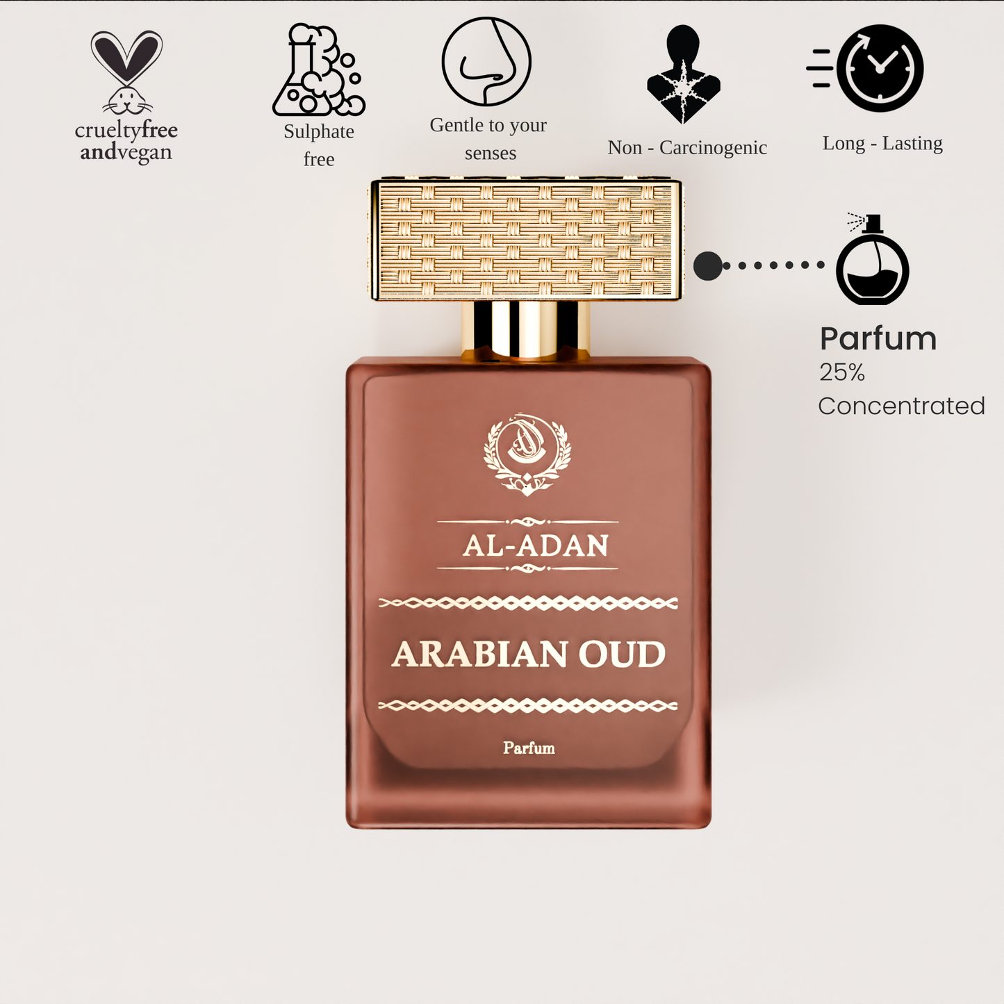 Arabian Oud | Perfume for Men | Luxury Gift for Him | 50 ml