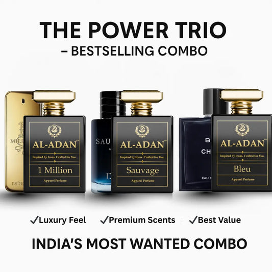 The Power Trio - Best Selling Combo - 1 Million, Sauvage & Bleu