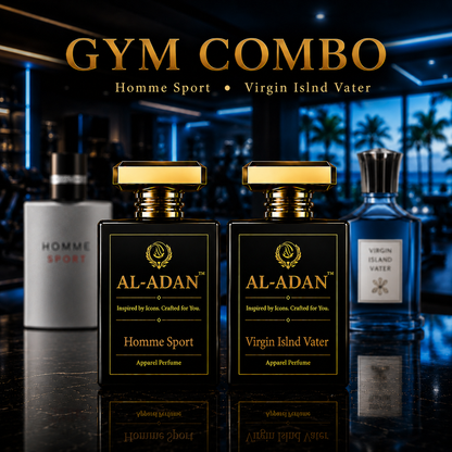Gym Combo - AL-ADAN Homme Sport & Virgin Islnd Vater | Inspired Perfumes
