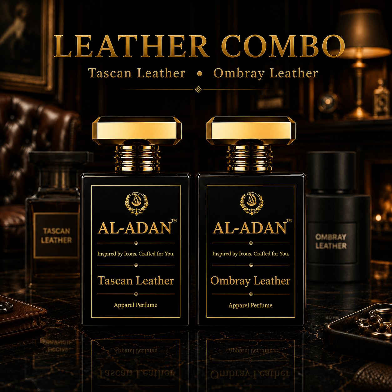 Leather Combo - AL-ADAN Ombray Leather & Tascan Leather | Inspired Perfumes