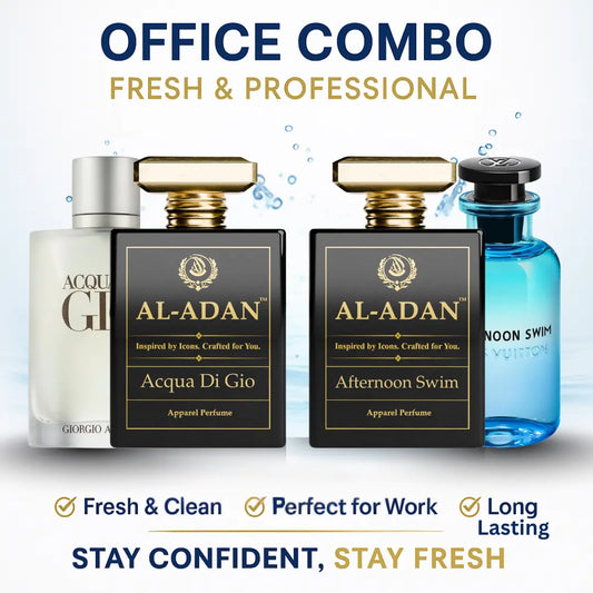 Office Combo - Fresh & Professional - Acqua Di Gio & Afternoon Swim