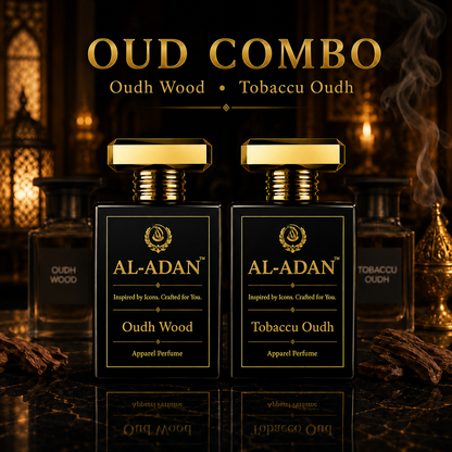 Oud Combo - AL-ADAN Oudh Wood & Tobaccu Oudh | Inspired Perfumes