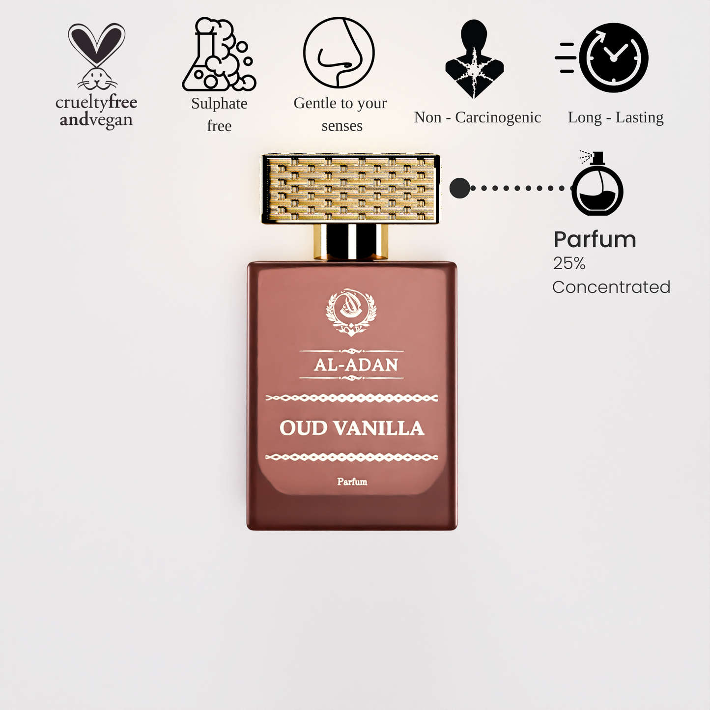 Oud Vanilla | Perfume for Men | Luxury Gift for Him | 50 ml