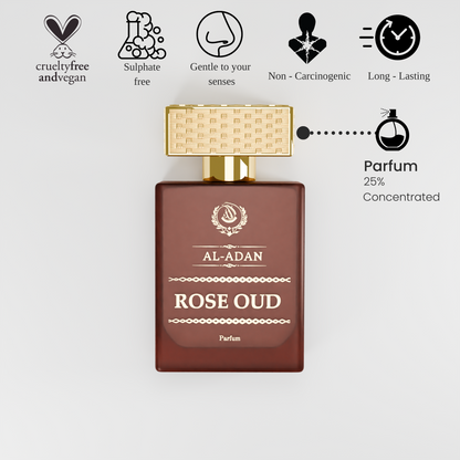 Rose Oud | Perfume for Men| Luxury Gift for Him | 50 ml