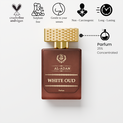 White Oud | Perfume for Men| Luxury Gift for Him | 50 ml